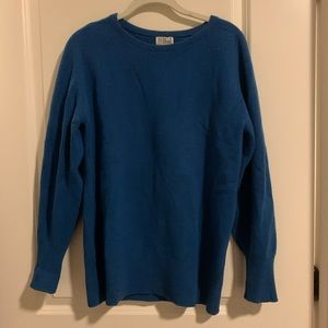 N Peal Cashmere blue sweater